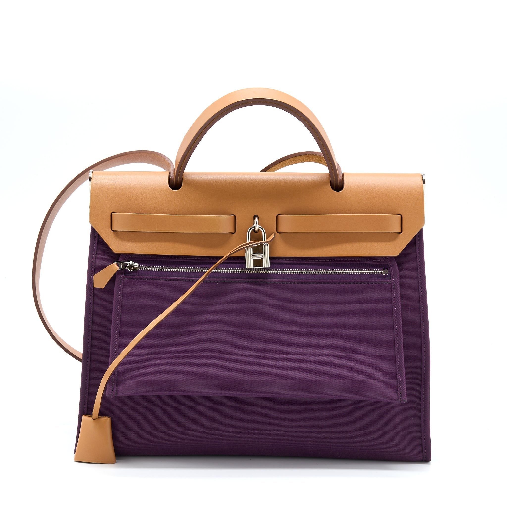 HERMES HERBAG ZIP 31 BAG CANVAS