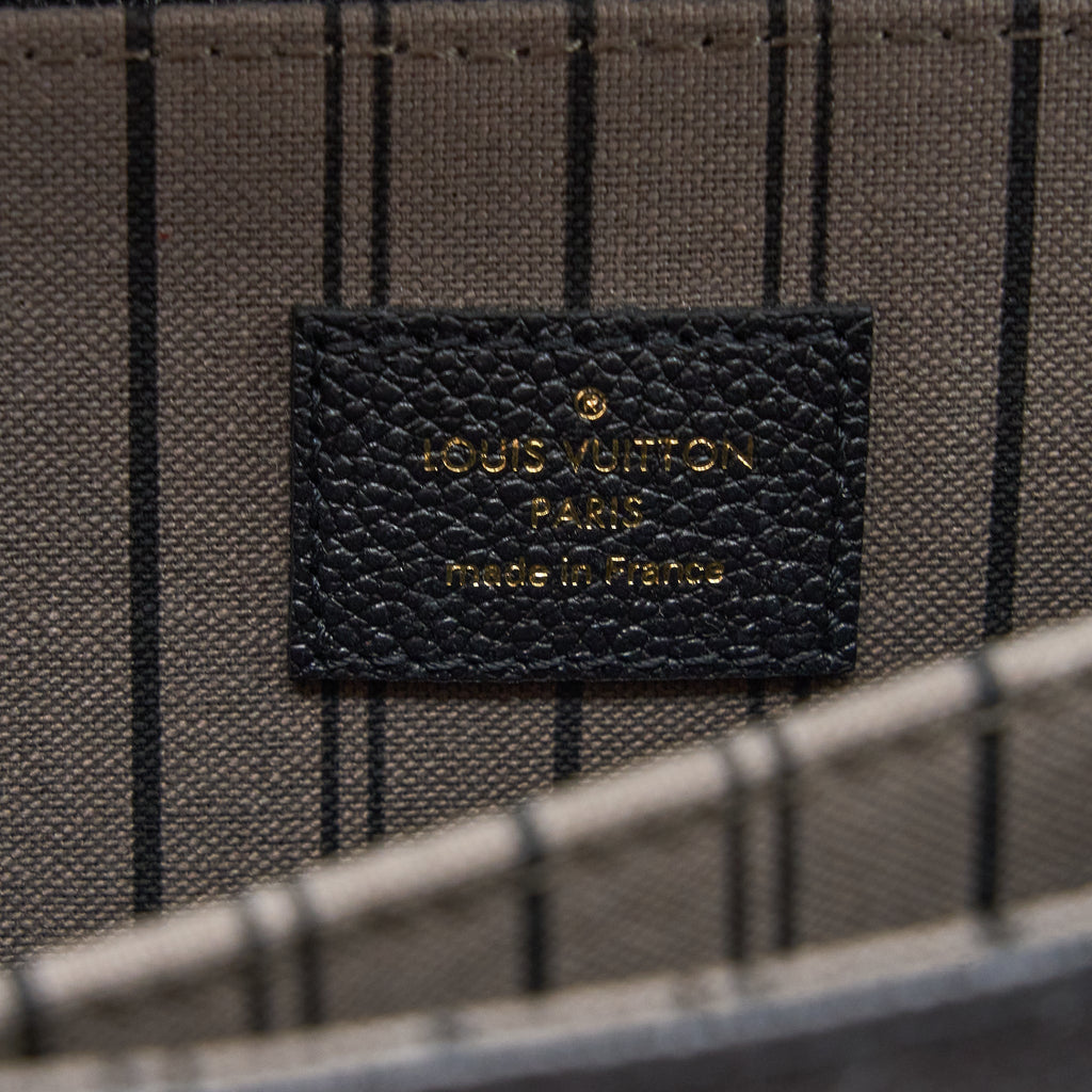 LOUIS VUITTON POCHETTE METIS MONOGRAM EMPREINTE BLACK GHW (NEW VERSION)