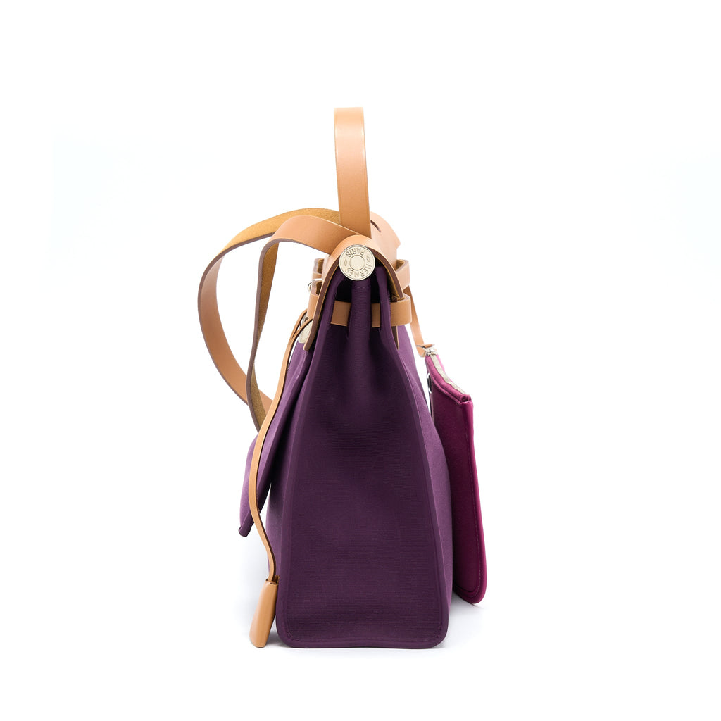 HERMES HERBAG ZIP 31 BAG CANVAS