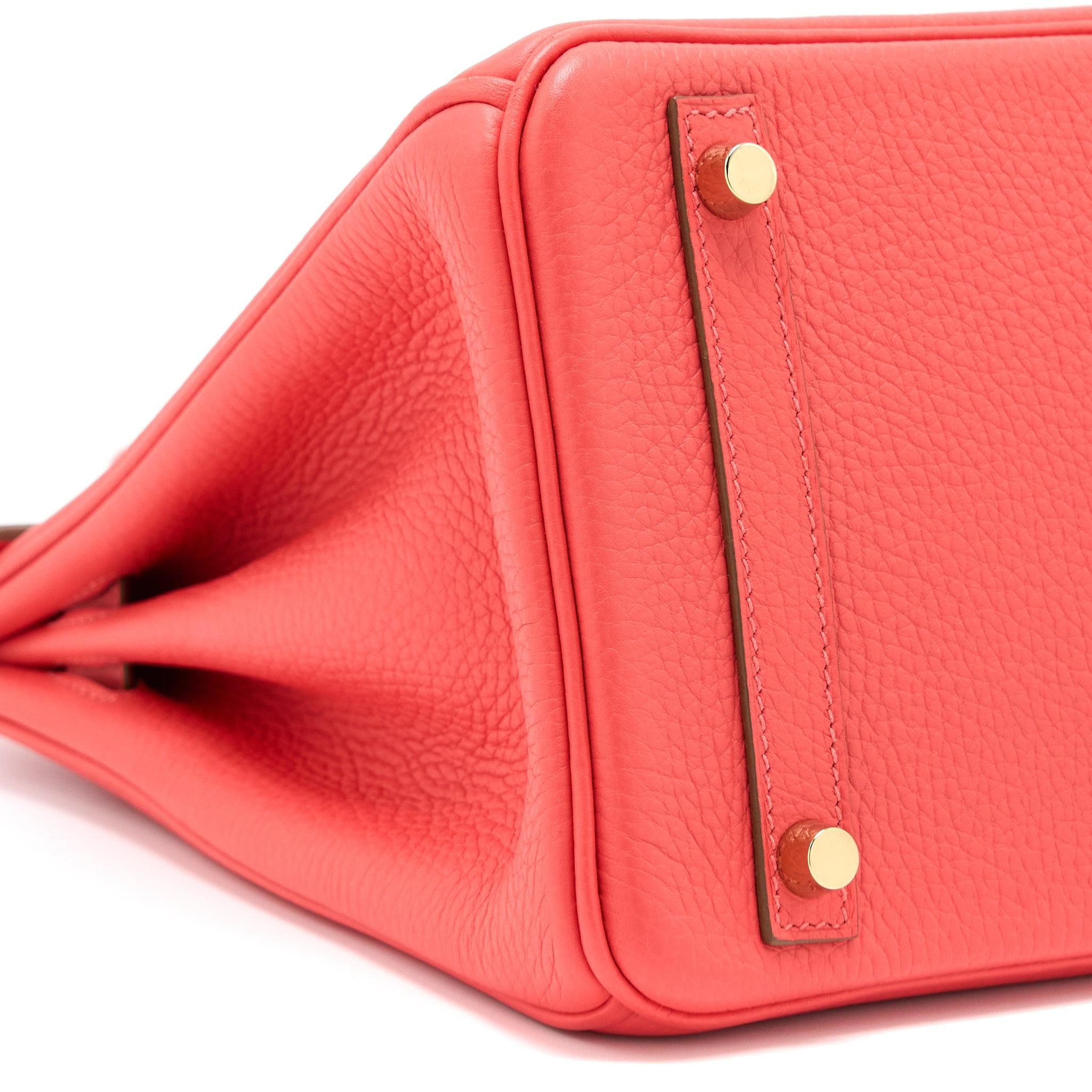 HERMES BIRKIN 30 CLEMENCE T5 ROSE JAIPUR GHW