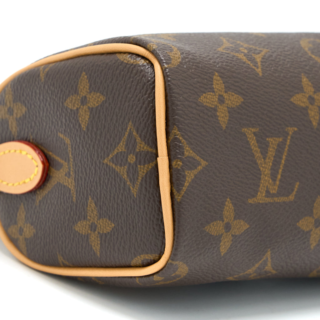 LOUIS VUITTON NEW VERSION NANO SPEEDY MONOGRAM CANVAS GHW