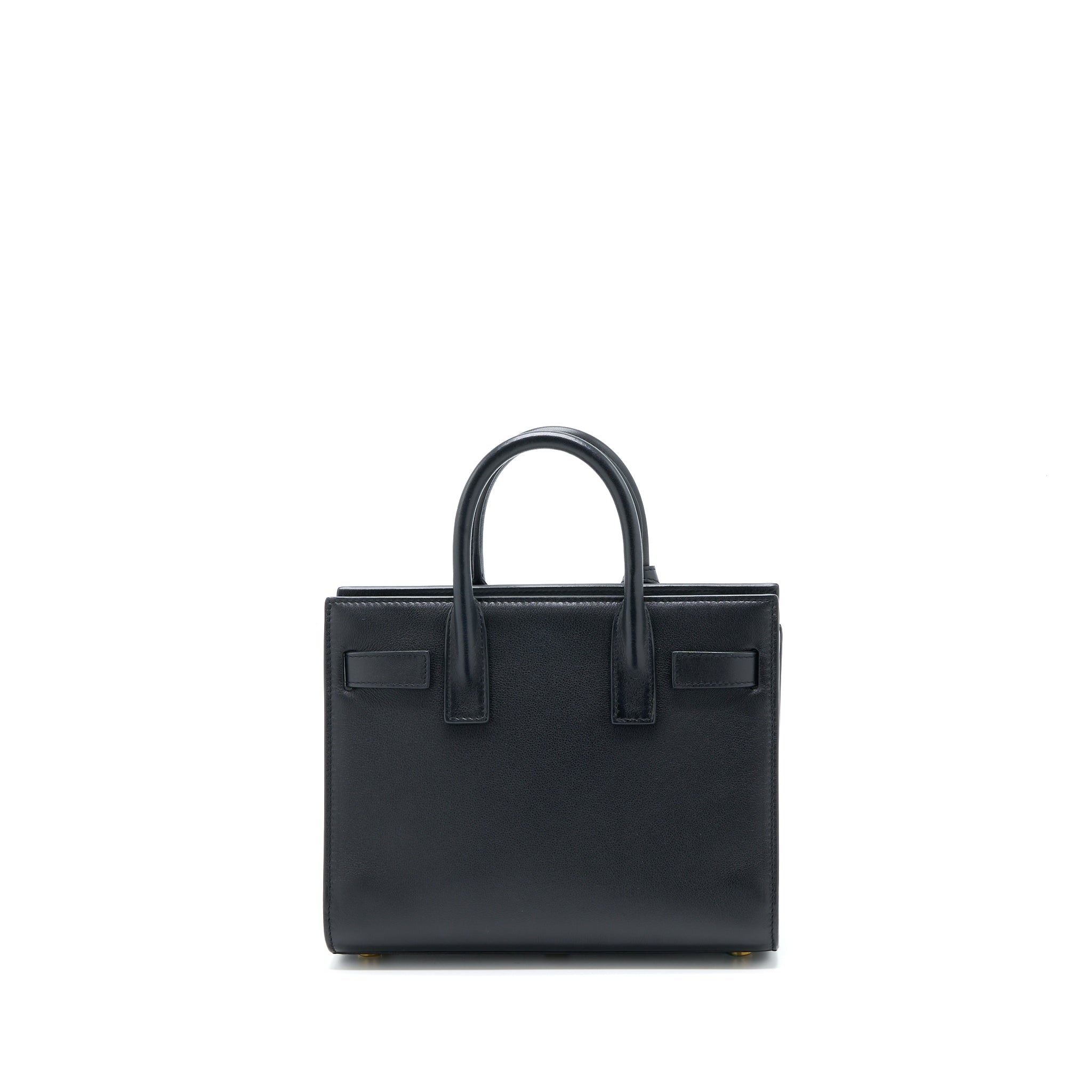 SAINT LAURENT SAC DE JOUR NANO CALFSKIN BLACK GHW