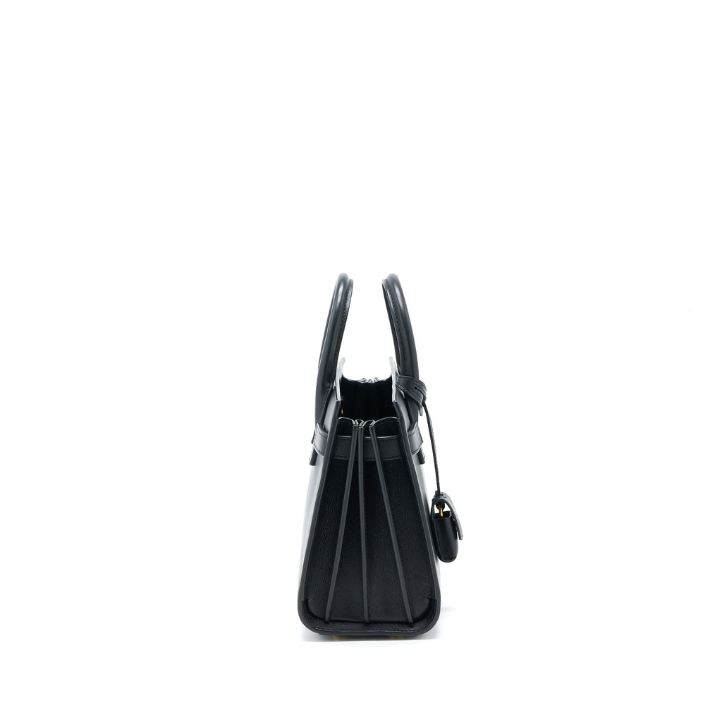 SAINT LAURENT SAC DE JOUR NANO CALFSKIN BLACK GHW
