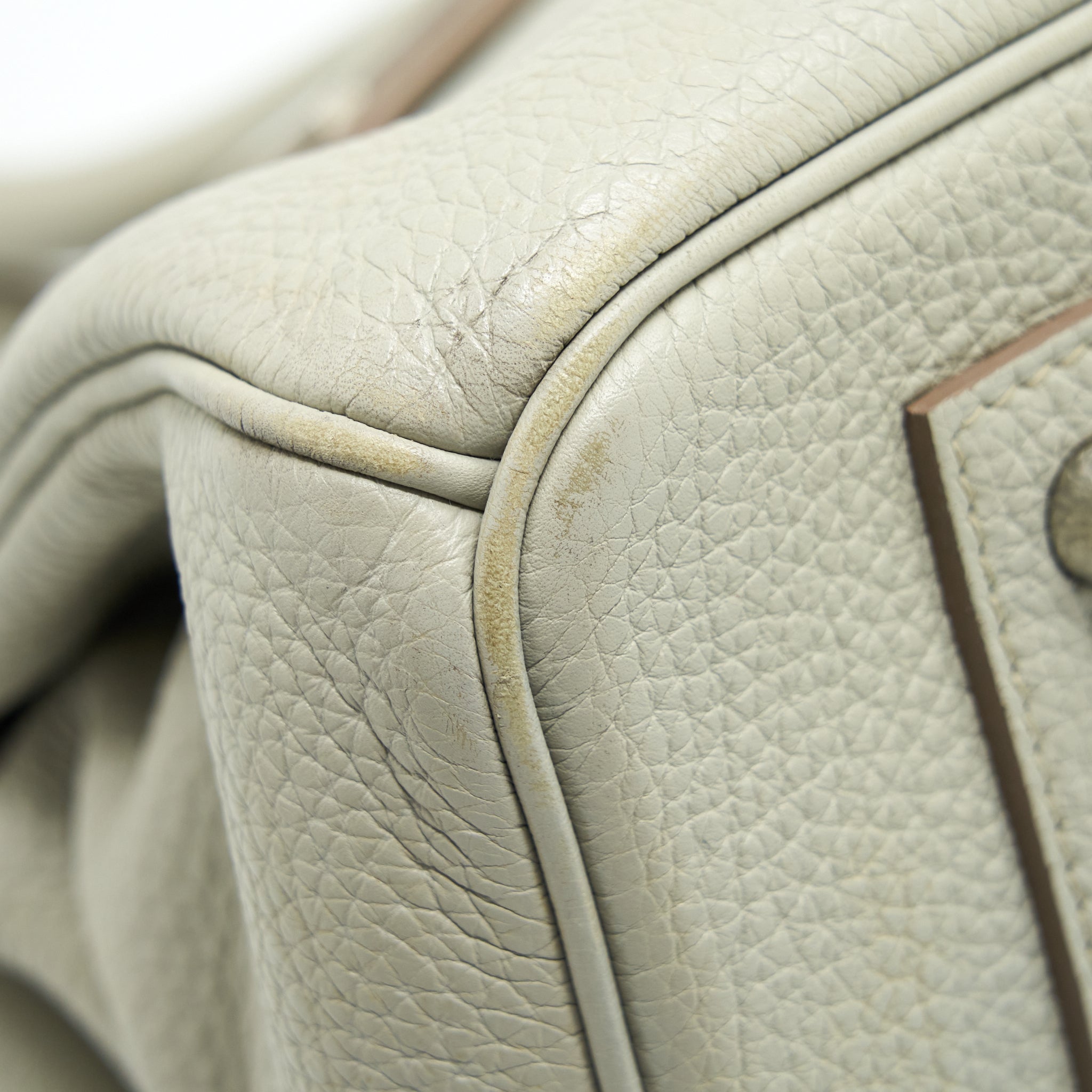 HERMES BIRKIN SHOULDER BAG TOGO GRIS PEARL SHW