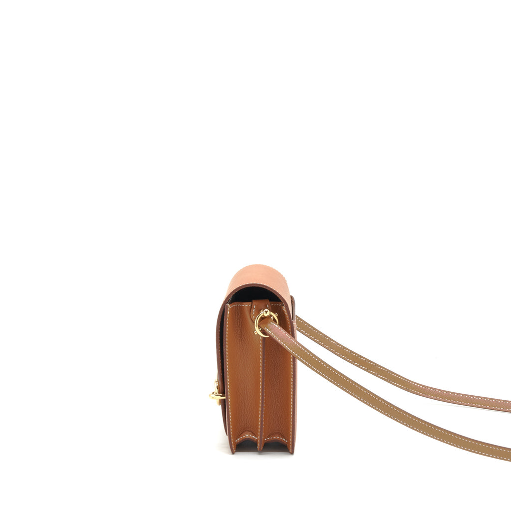 HERMES MINI ROULIS EVERCOLOR GOLD GHW