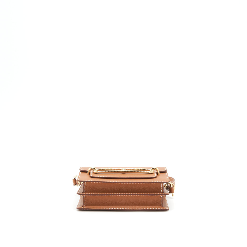 HERMES MINI ROULIS EVERCOLOR GOLD GHW