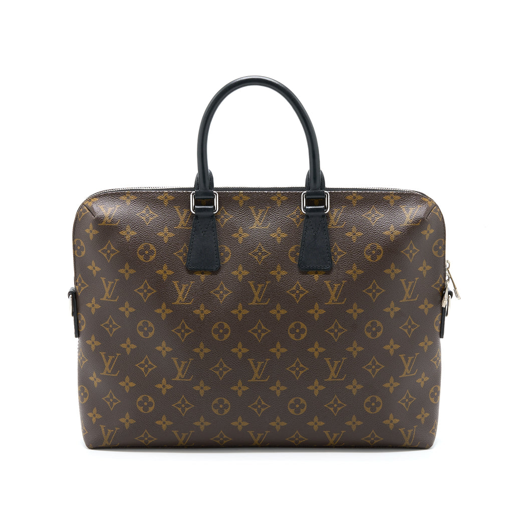 LOUIS VUITTON BRIEFCASE BAG MONOGRAM CANVAS SHW