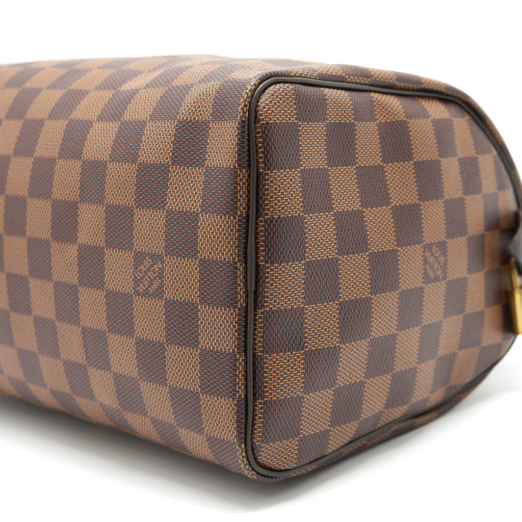 LOUIS VUITTON SPEEDY 25 DAMIER EBENE CANVAS