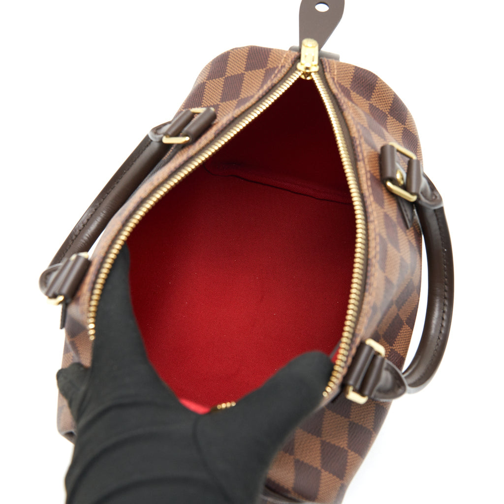 LOUIS VUITTON SPEEDY 25 DAMIER EBENE CANVAS