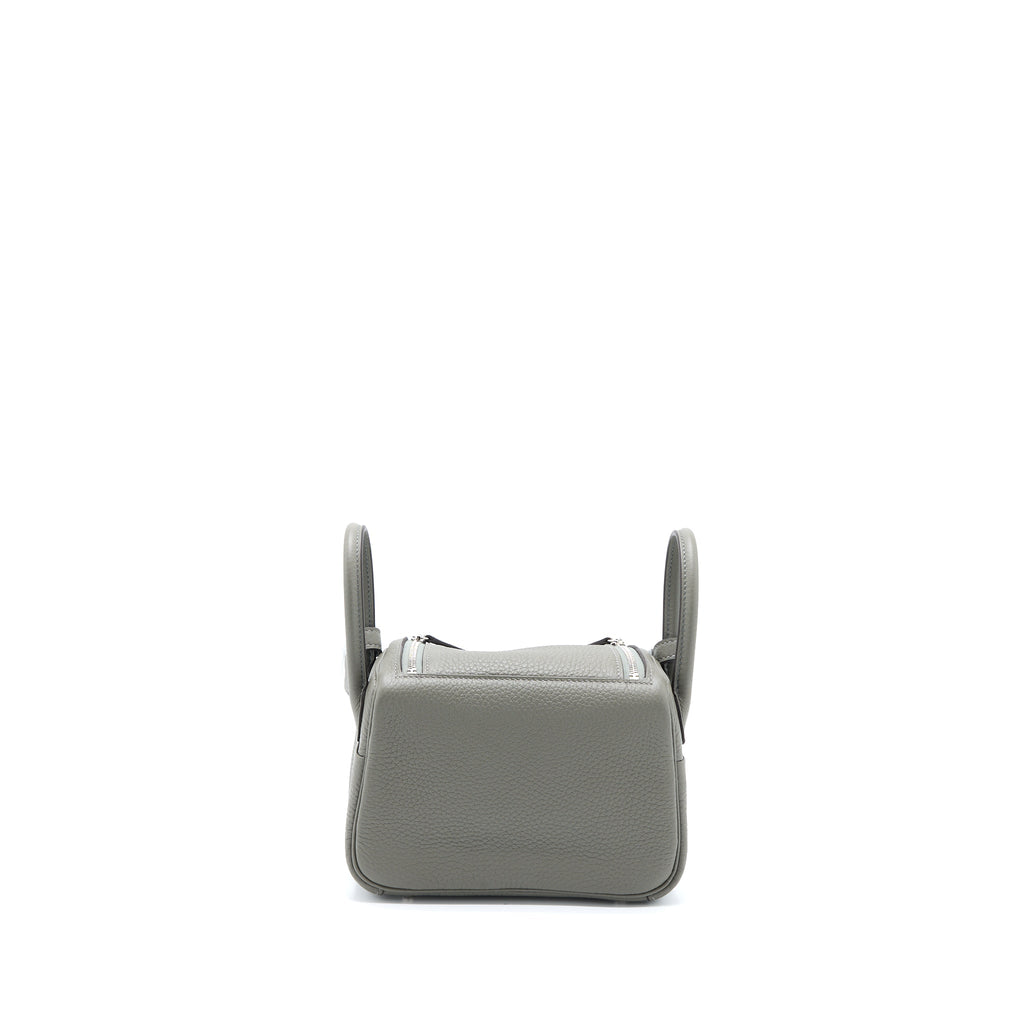 HERMES MINI LINDY CLEMENCE 0L GRIS MEYER SHW