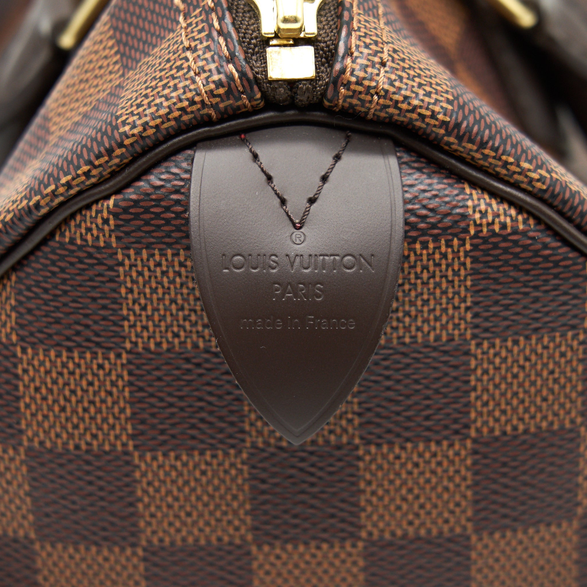 LOUIS VUITTON SPEEDY 25 DAMIER EBENE CANVAS