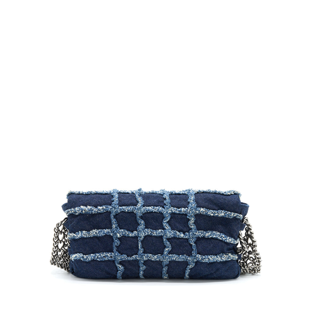 CHANEL SMALL DENIM SHOULDER BAG SHW