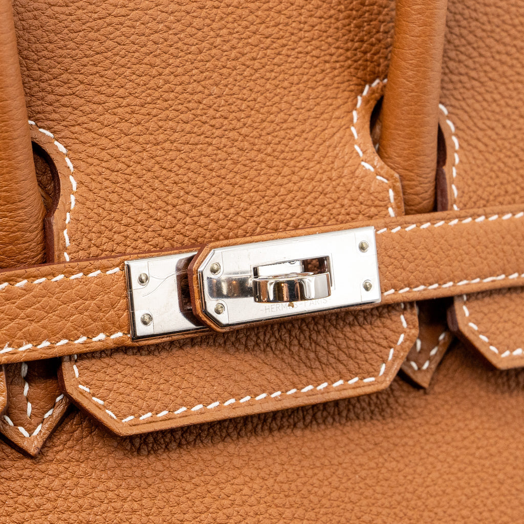 HERMES BIRKIN 25 TOGO GOLD SHW