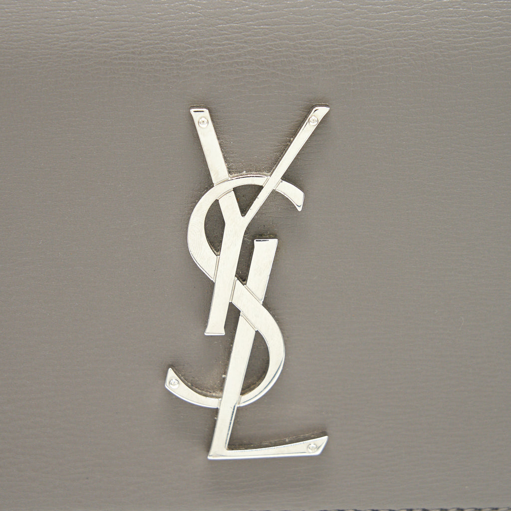 SAINT LAURENT SUNSET BAG GREY SHW