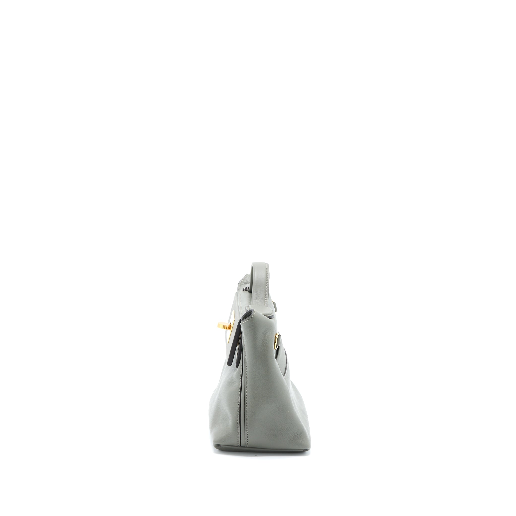 HERMES MINI 24/24 2424 - 21 BAG EVERCOLOR/SWIFT GRIS MEYER GHW