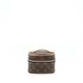LOUIS VUITTON NICE NANO TOILETRY POUCH MONOGRAM CANVAS GHW