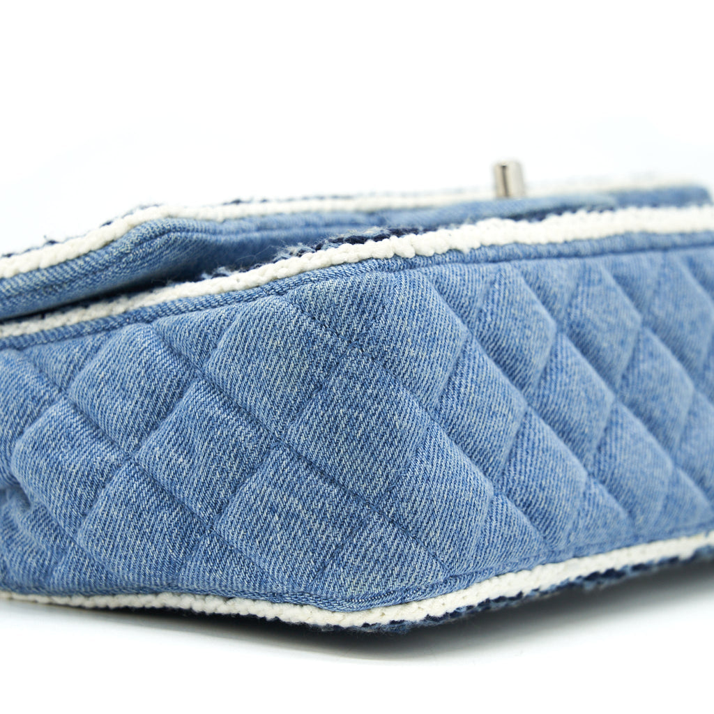 CHANEL CLASSIC FLAP MEDIUM DENIM SHW