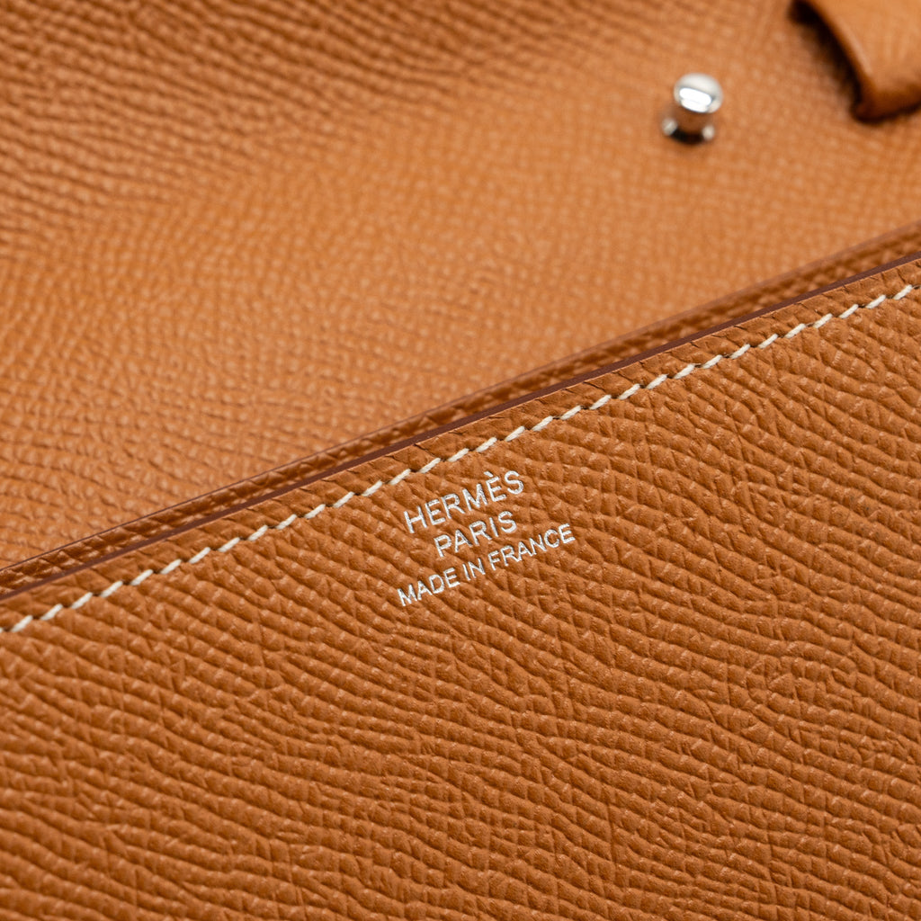 HERMES CLIC 16 WALLET EPSOM GOLD SHW