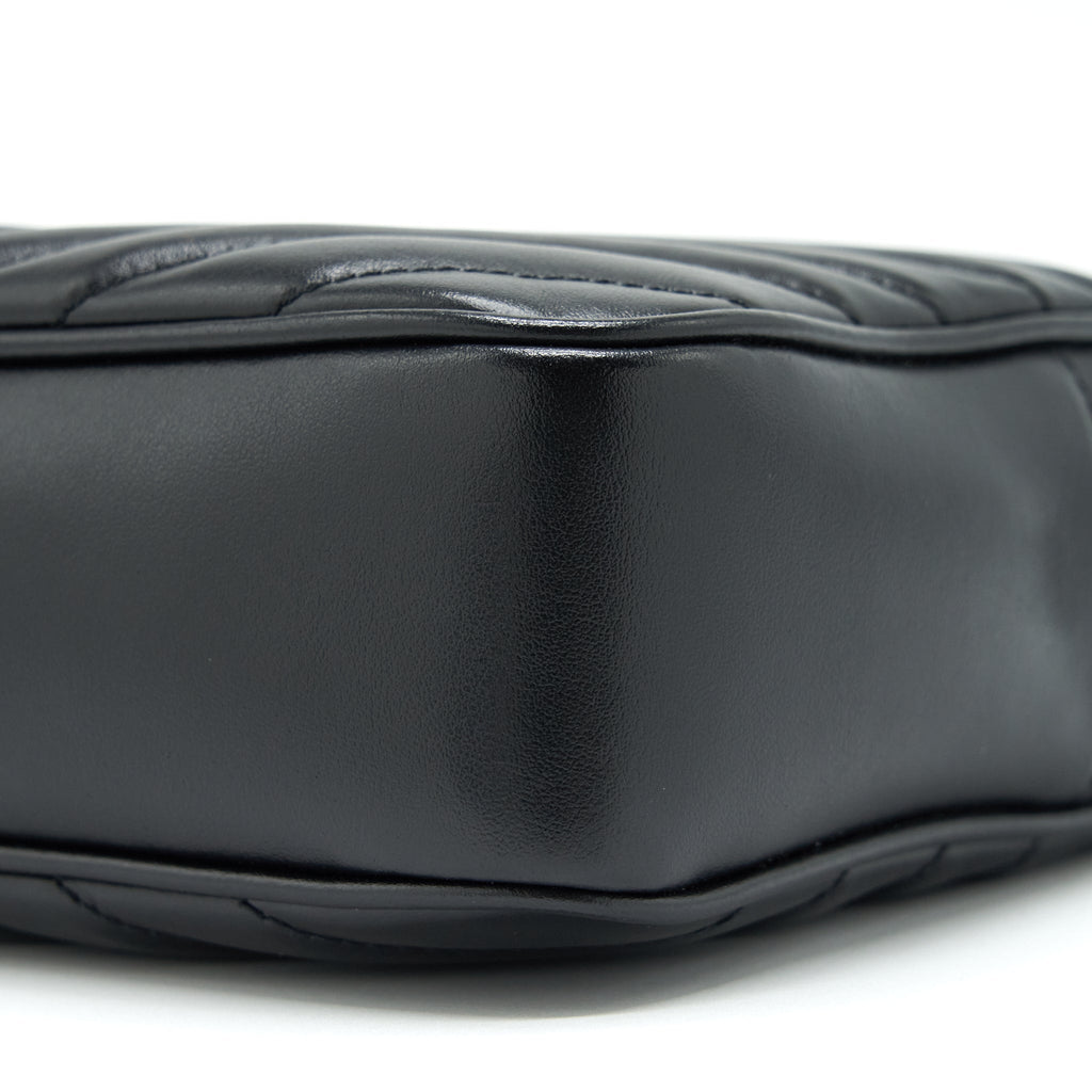 SAINT LAURENT/ YSL LOU CAMERA BAG CALFSKIN BLACK GHW