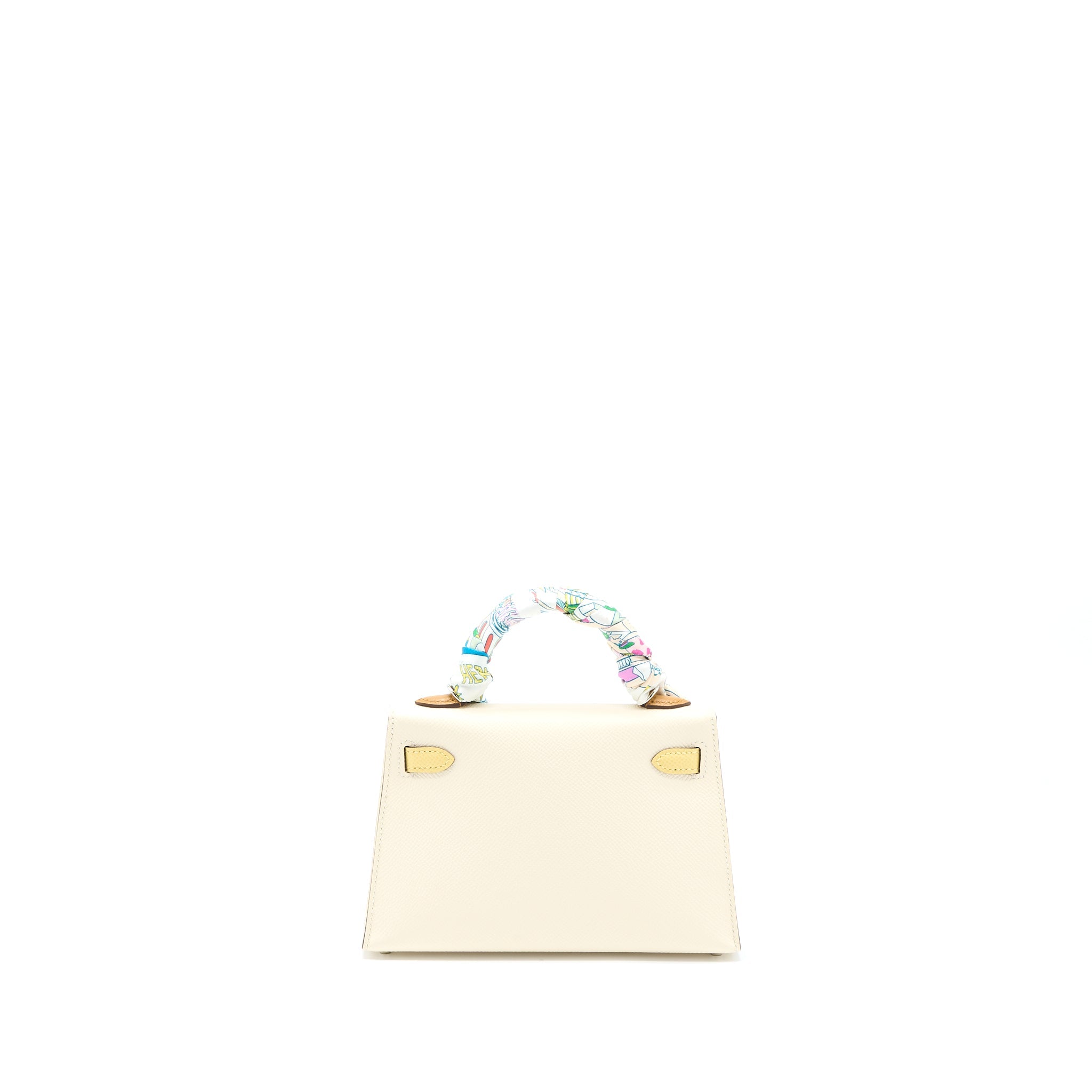 HERMES MINI KELLY II EPSOM NATA/SESAME/JAUNE POUSSIN SHW