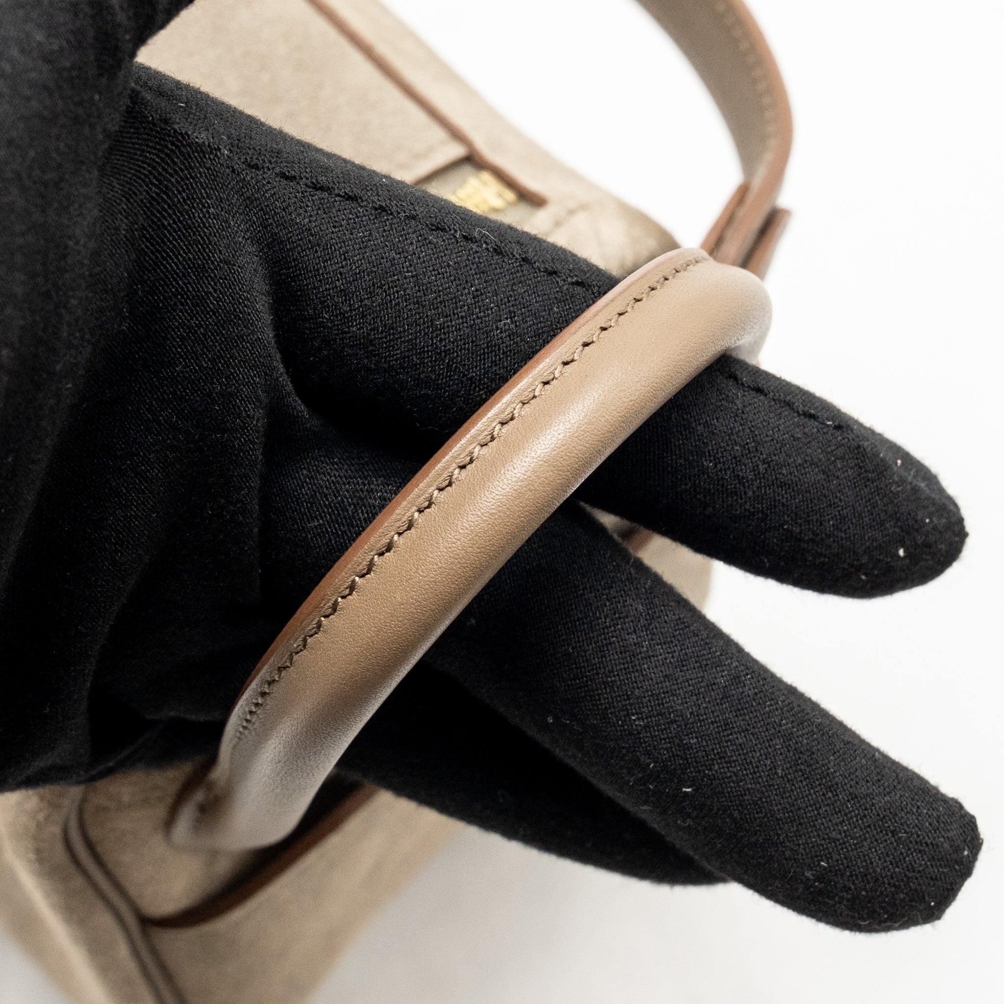HERMES MINI LINDY GRIZZLY/SWIFT GRIS CAILLOU/ETOUPE GHW