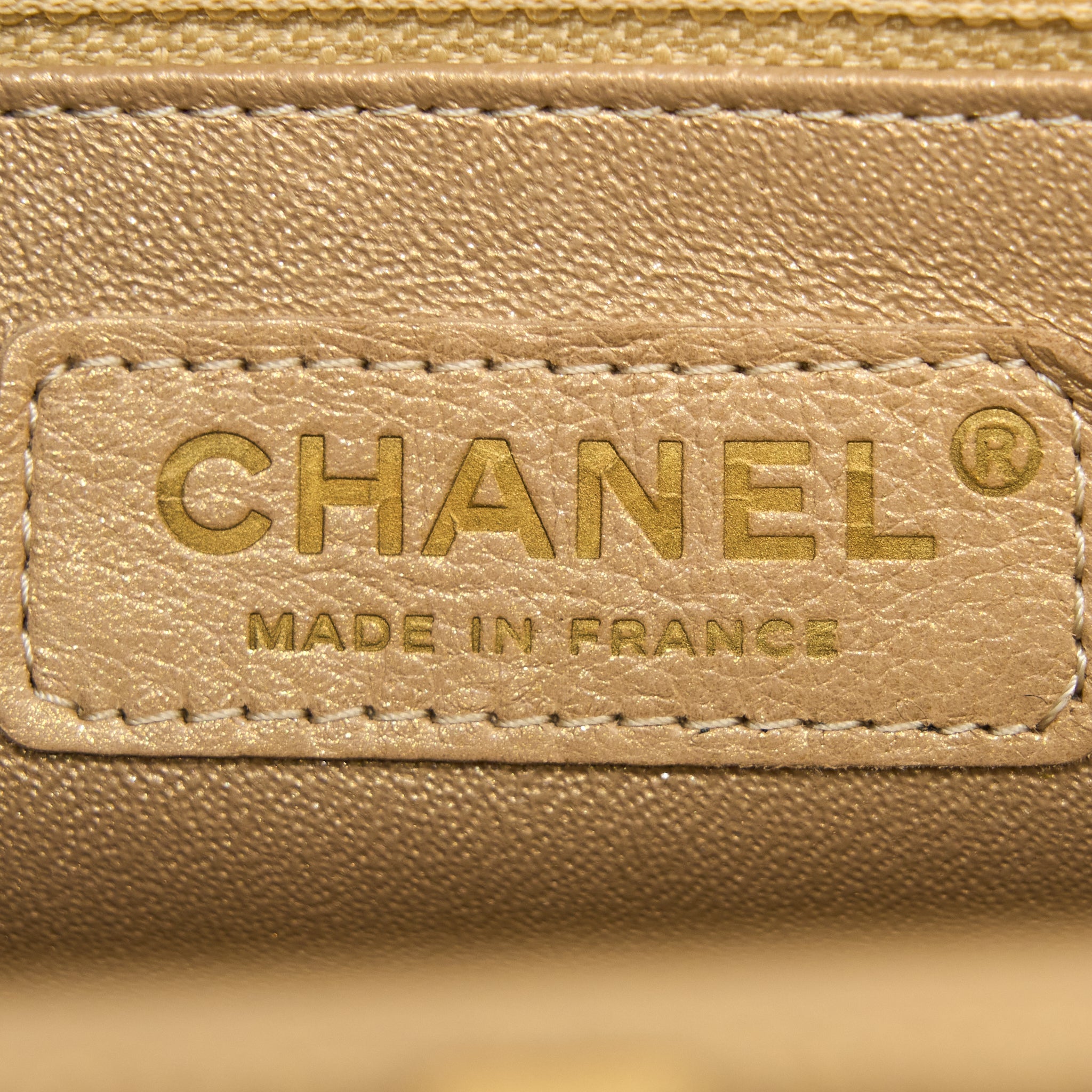 CHANEL TIMELESS CLUTCH CAVIAR GOLD BRUSHED GHW