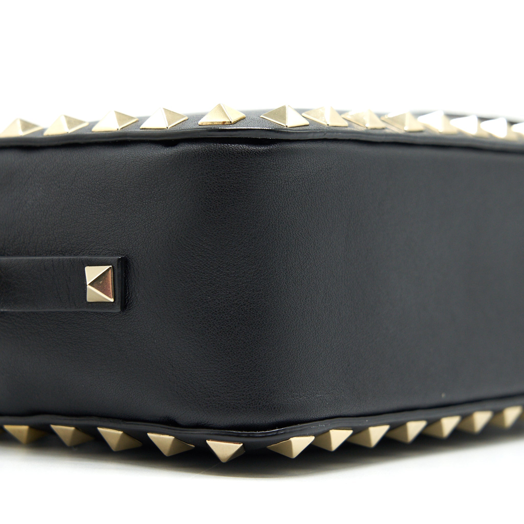 VALENTINO ROCKSTUD CROSSBODY CAMERA BAG BLACK