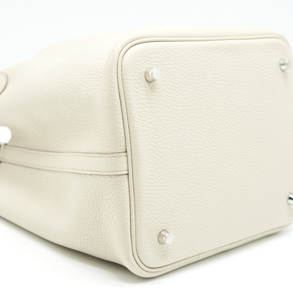 HERMES PICOTIN 22 LOCK BAG BETON SHW