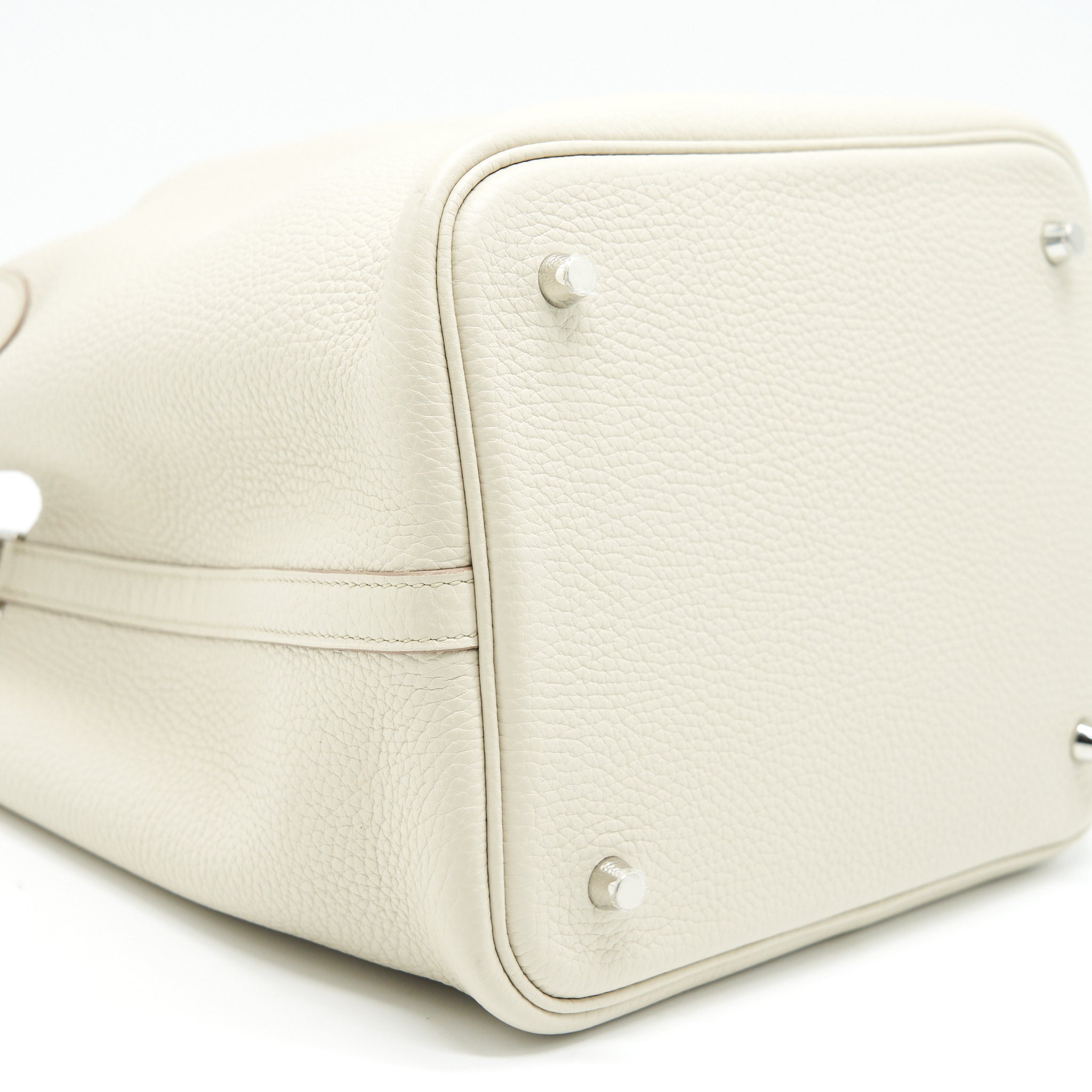 HERMES PICOTIN 22 LOCK BAG BETON SHW