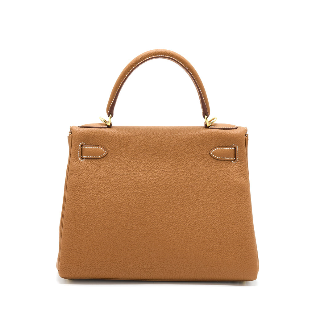 HERMES KELLY 28 TOGO GOLD GHW
