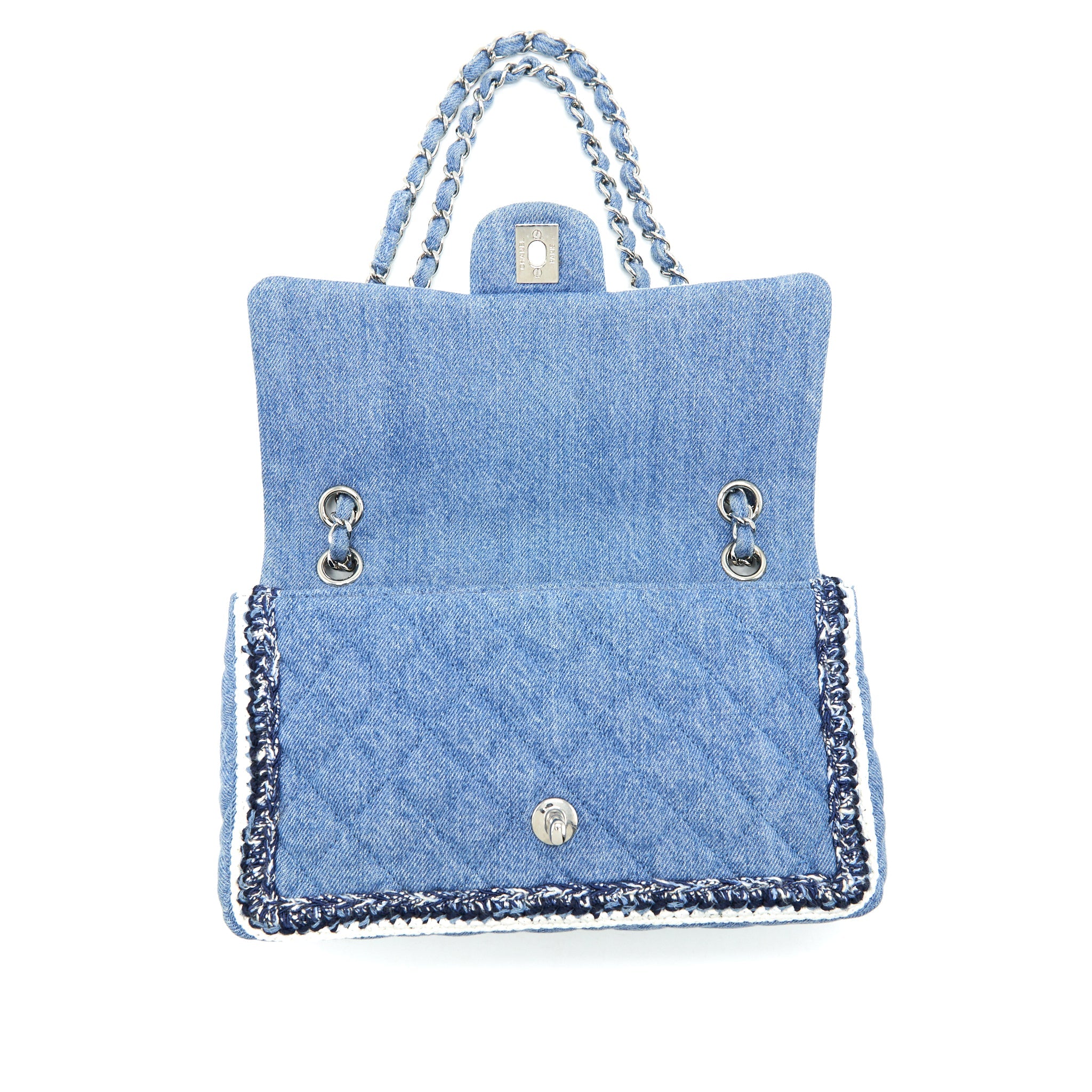 CHANEL CLASSIC FLAP MEDIUM DENIM SHW