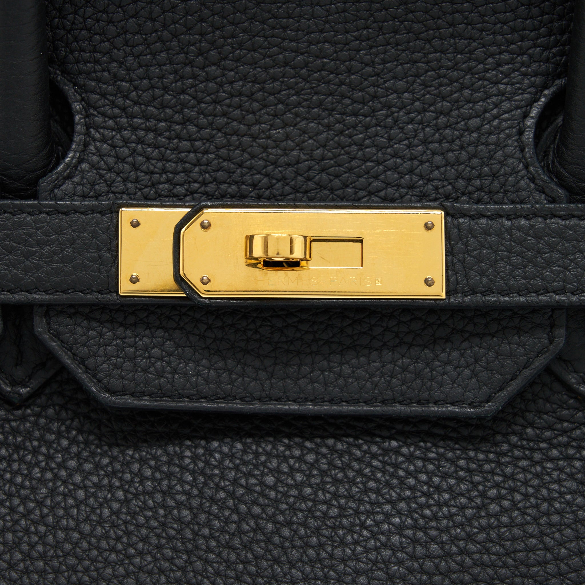 HERMES BIRKIN 35 TOGO BLACK GHW