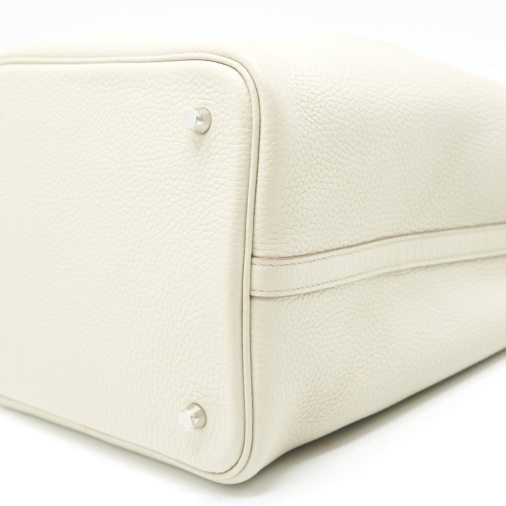 HERMES PICOTIN 22 LOCK BAG BETON SHW
