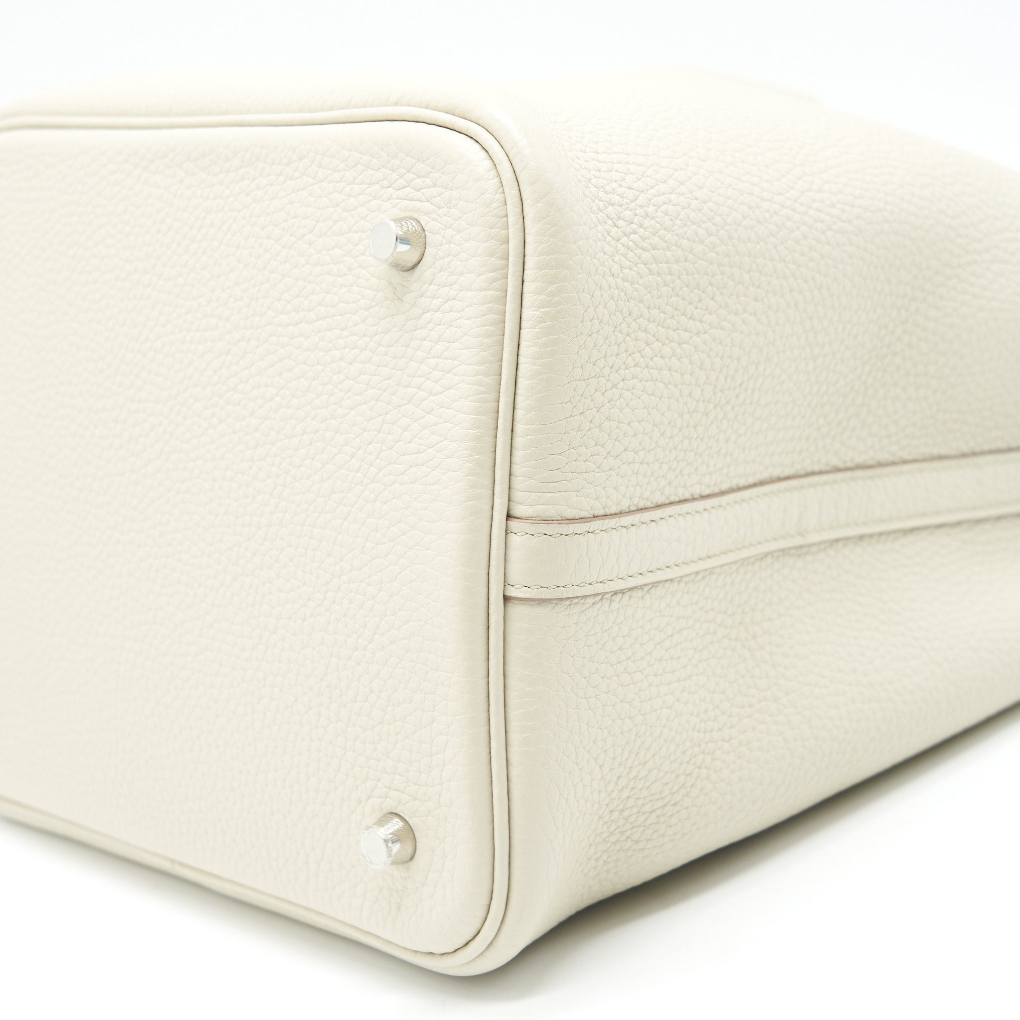 HERMES PICOTIN 22 LOCK BAG BETON SHW