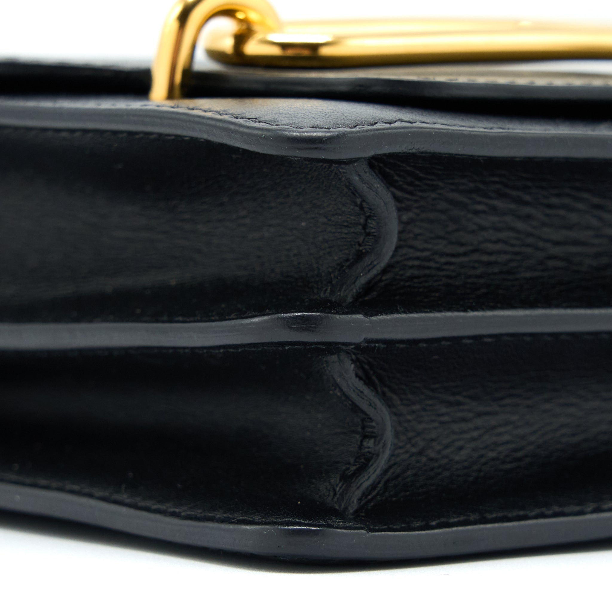 HERMES MINI ROULIS EVERCOLOR BLACK GHW
