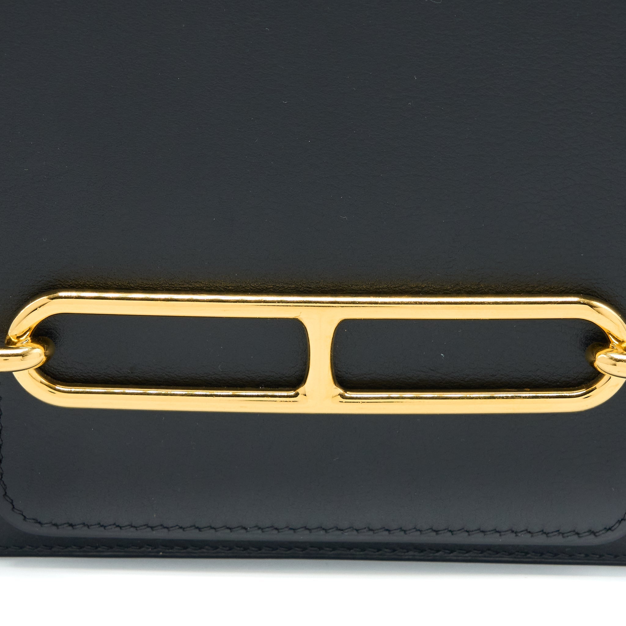 HERMES MINI ROULIS EVERCOLOR BLACK GHW