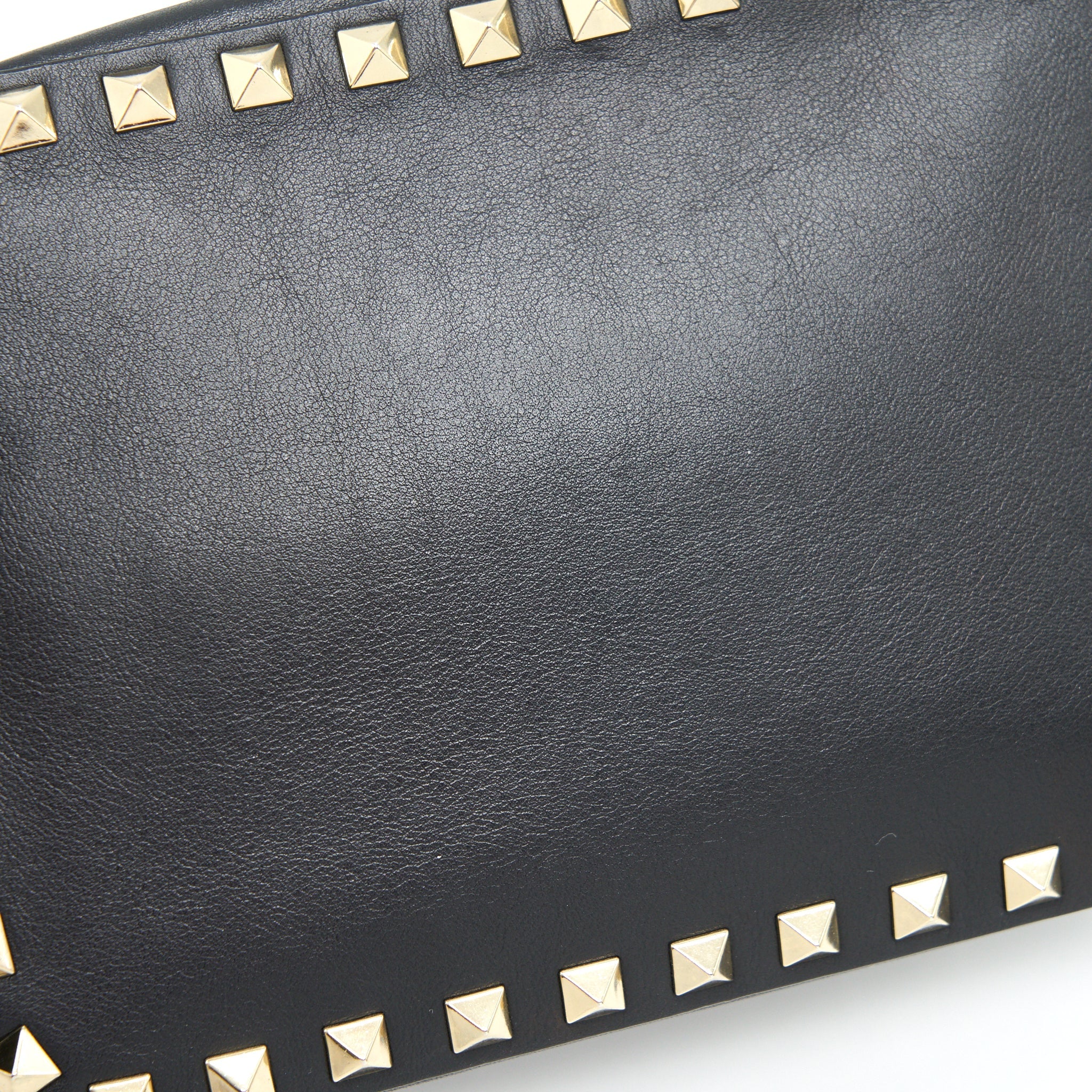 VALENTINO ROCKSTUD CROSSBODY CAMERA BAG BLACK