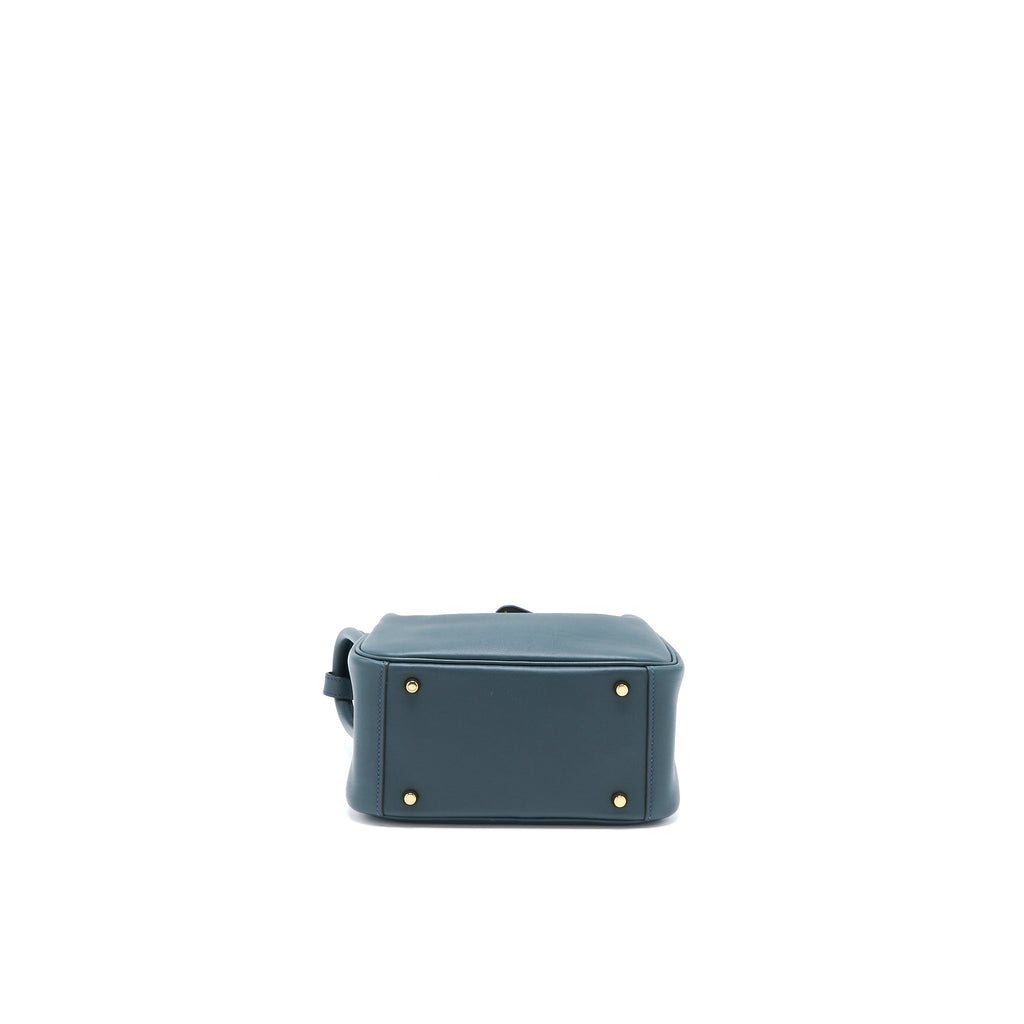 HERMES MINI LINDY SWIFT V0 VERT ROUSSEAU GHW