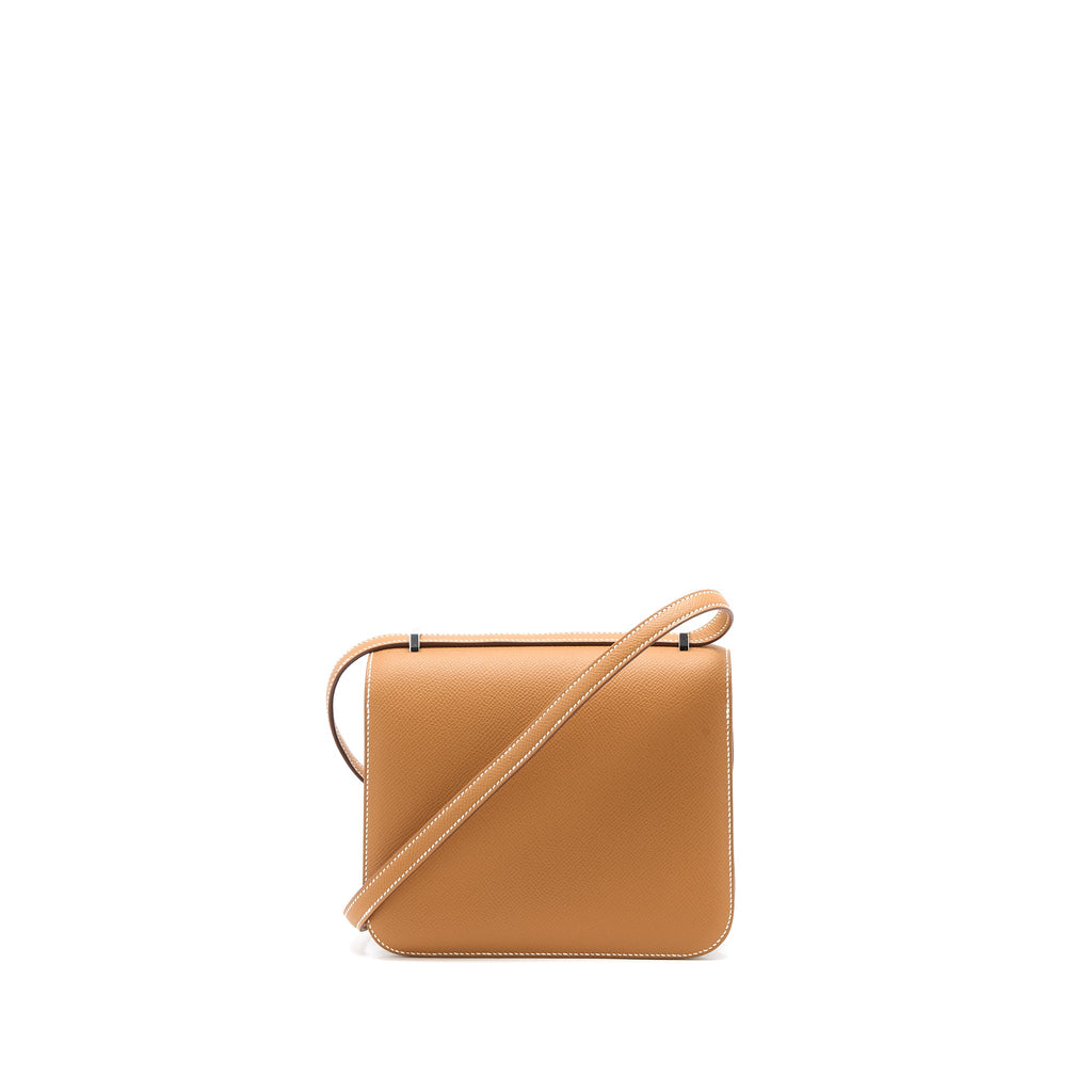 HERMES CONSTANCE MINI EPSOM GOLD SHW