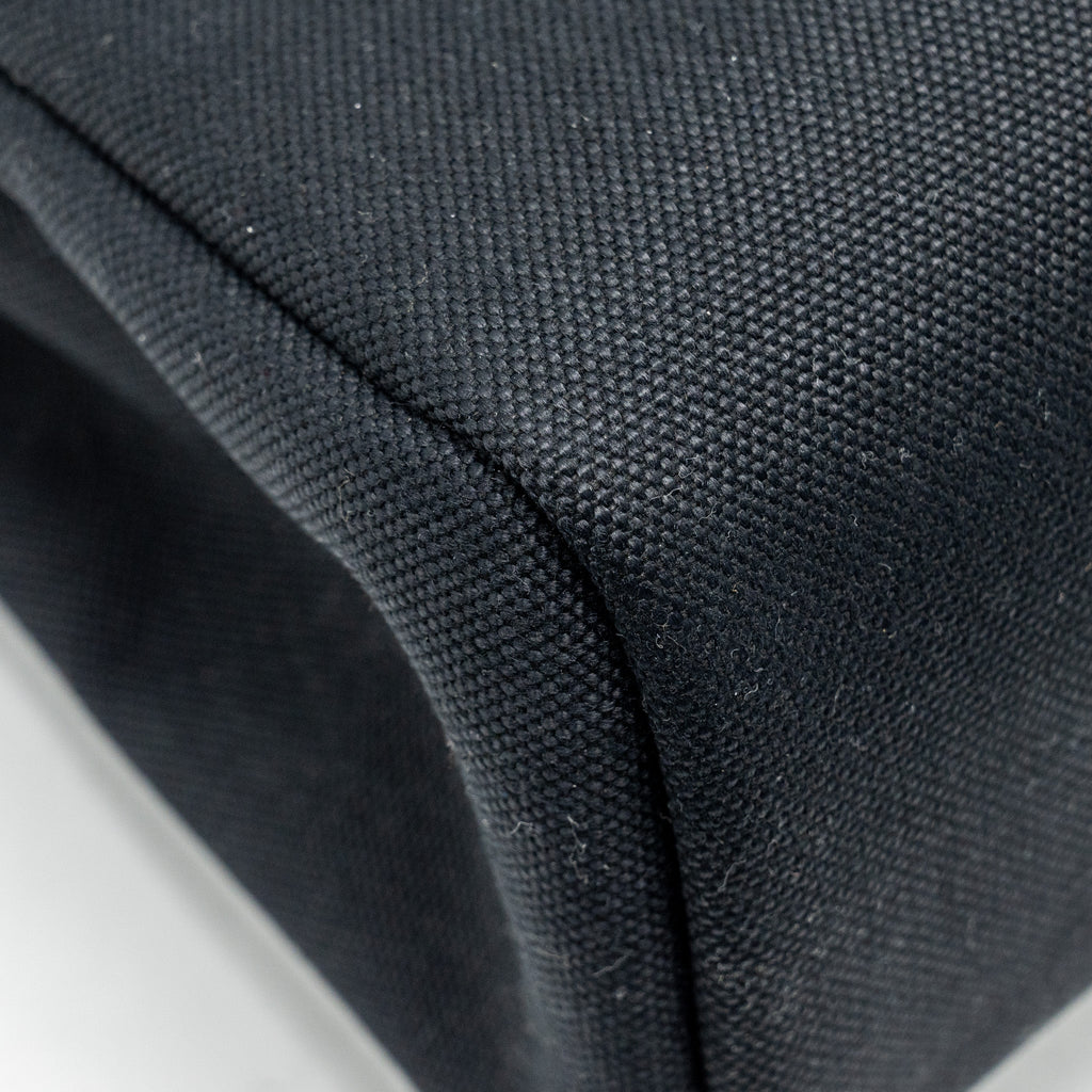 HERMES HERBAG 31 ZIP BAG CANVAS/HUNTER BLACK SHW