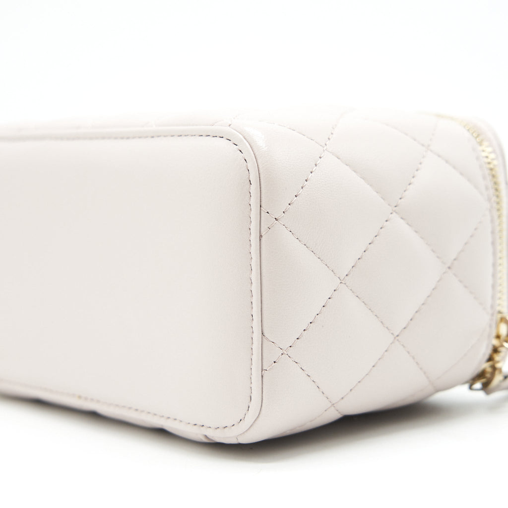 CHANEL 21B LIGHT PURPLE PEARL CRUSH RECTANGULAR VANITY