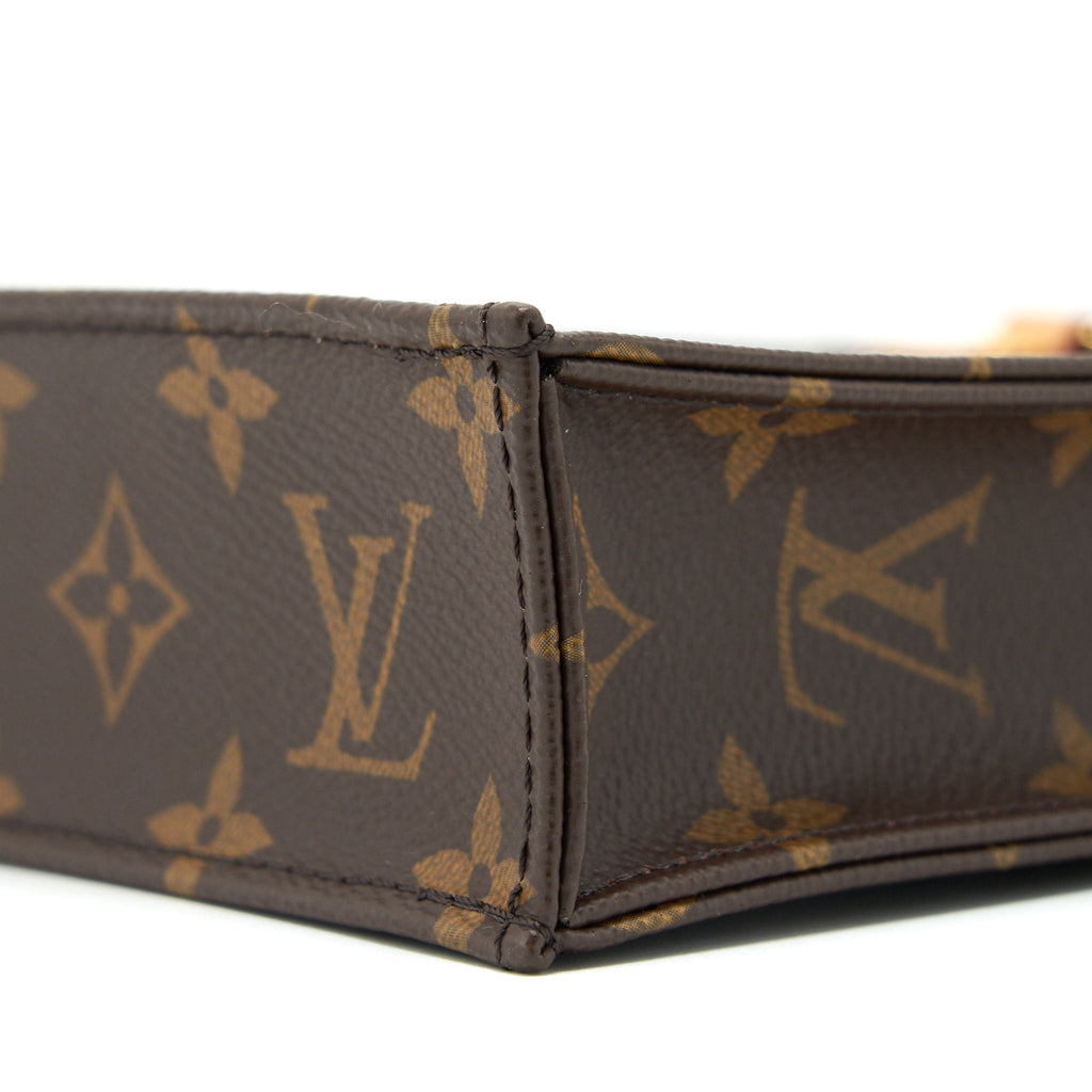 LOUIS VUITTON PETIT SAC PLAT MONOGRAM CANVAS