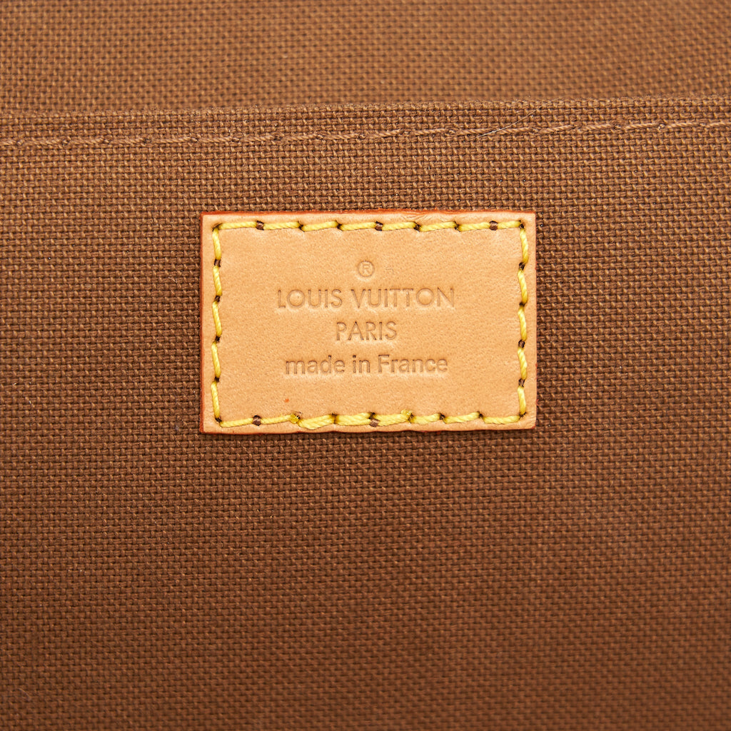 LOUIS VUITTON PETIT SAC PLAT MONOGRAM CANVAS
