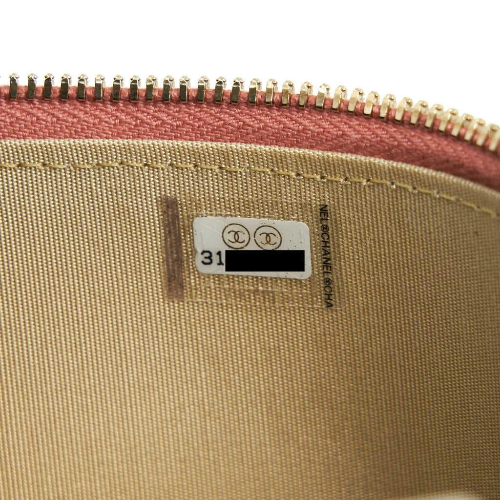 CHANEL 21B DARK PINK PEARL CRUSH RECTANGULAR VANITY