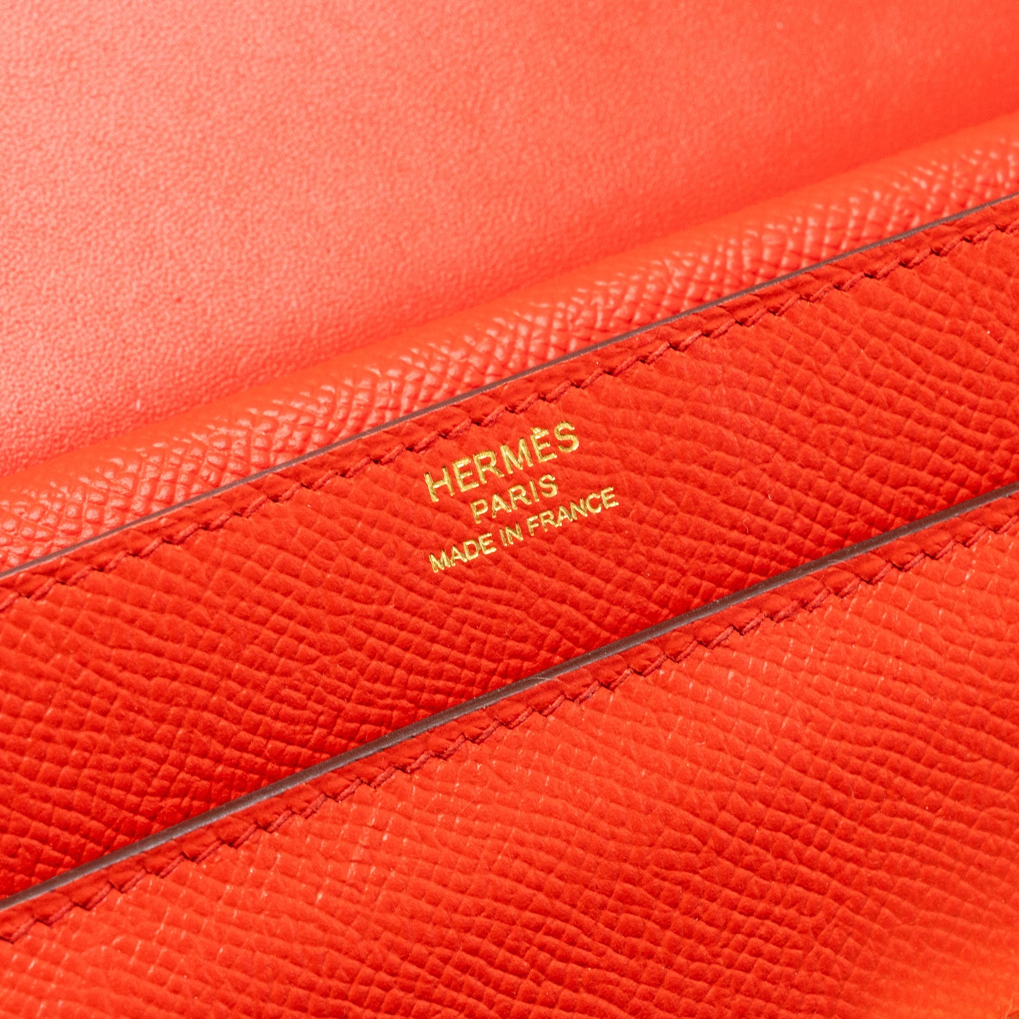 HERMES VERROU 21 EPSOM S3 ROUGE DE COEUR LGHW
