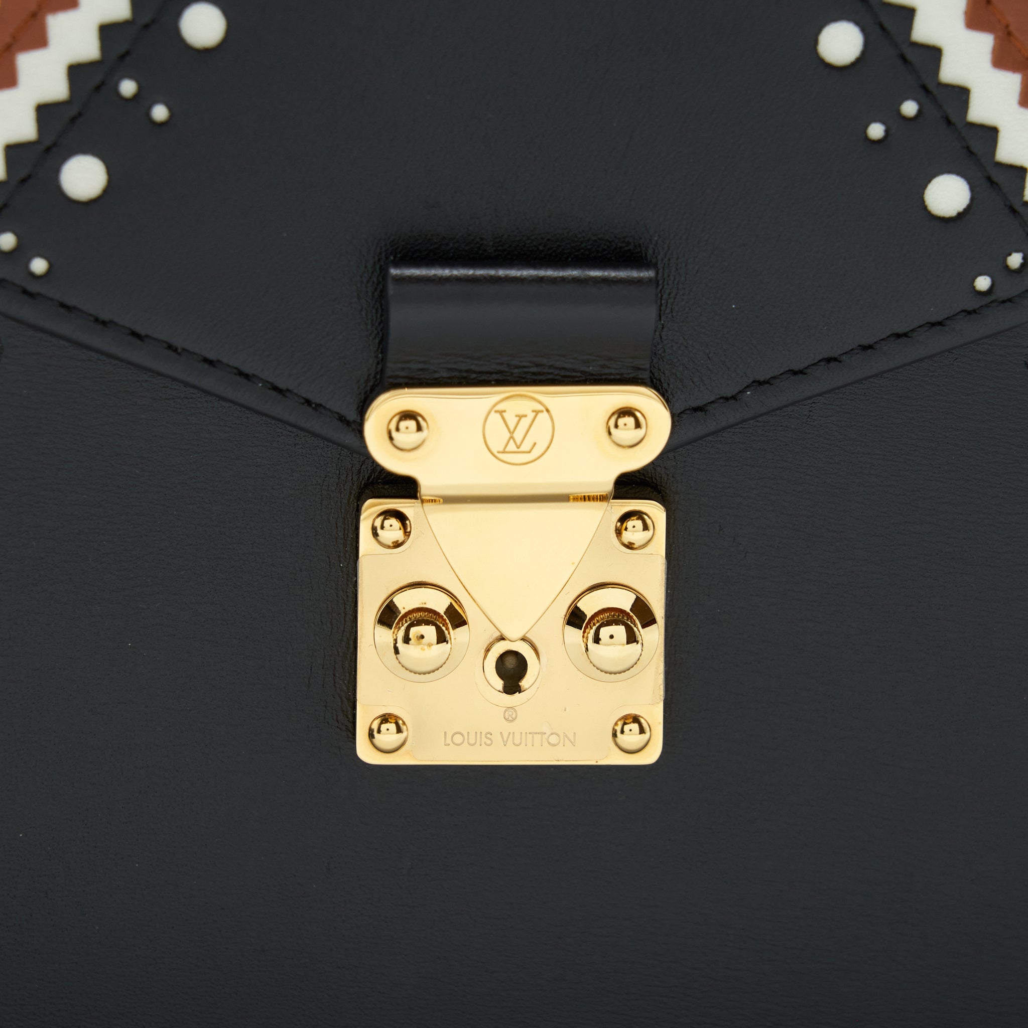 LOUIS VUITTON POCHETTE MÉTIS LIMITED EDITION BROGUE GHW