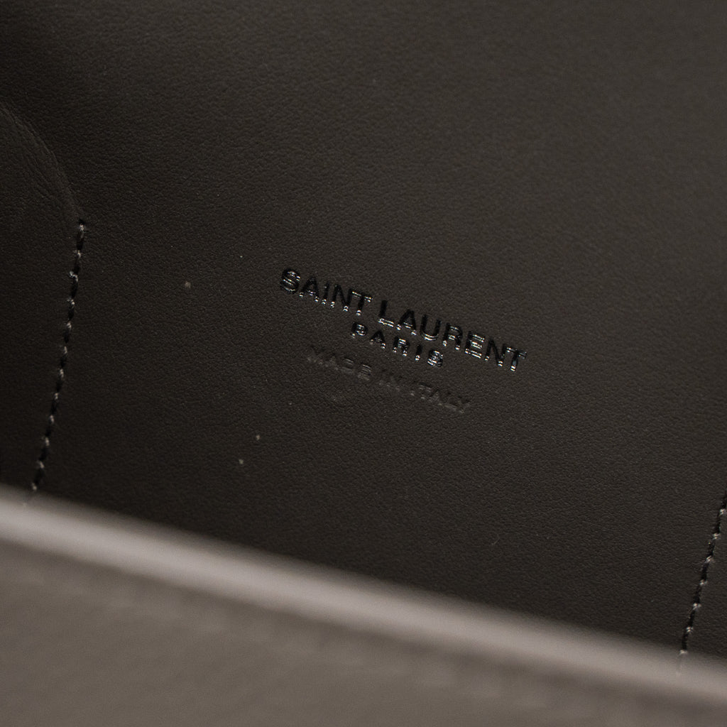 SAINT LAURENT/YSL SAC DE JOUR SMALL GRAINED CALFSKIN GREY SHW