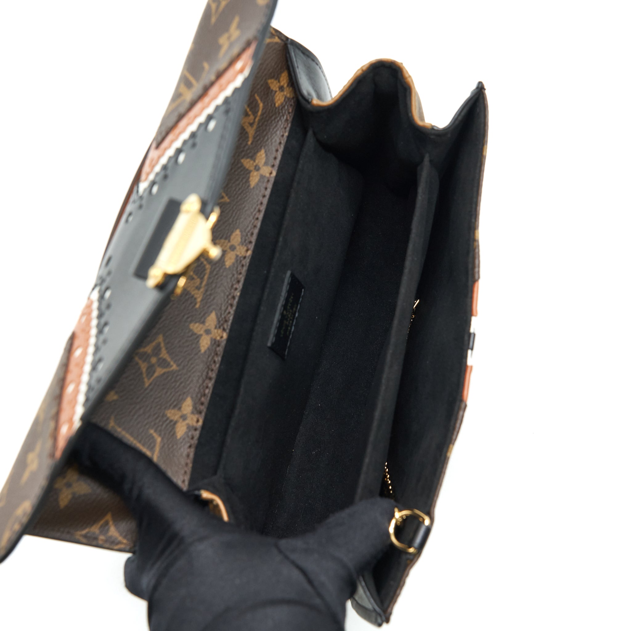 LOUIS VUITTON POCHETTE MÉTIS LIMITED EDITION BROGUE GHW
