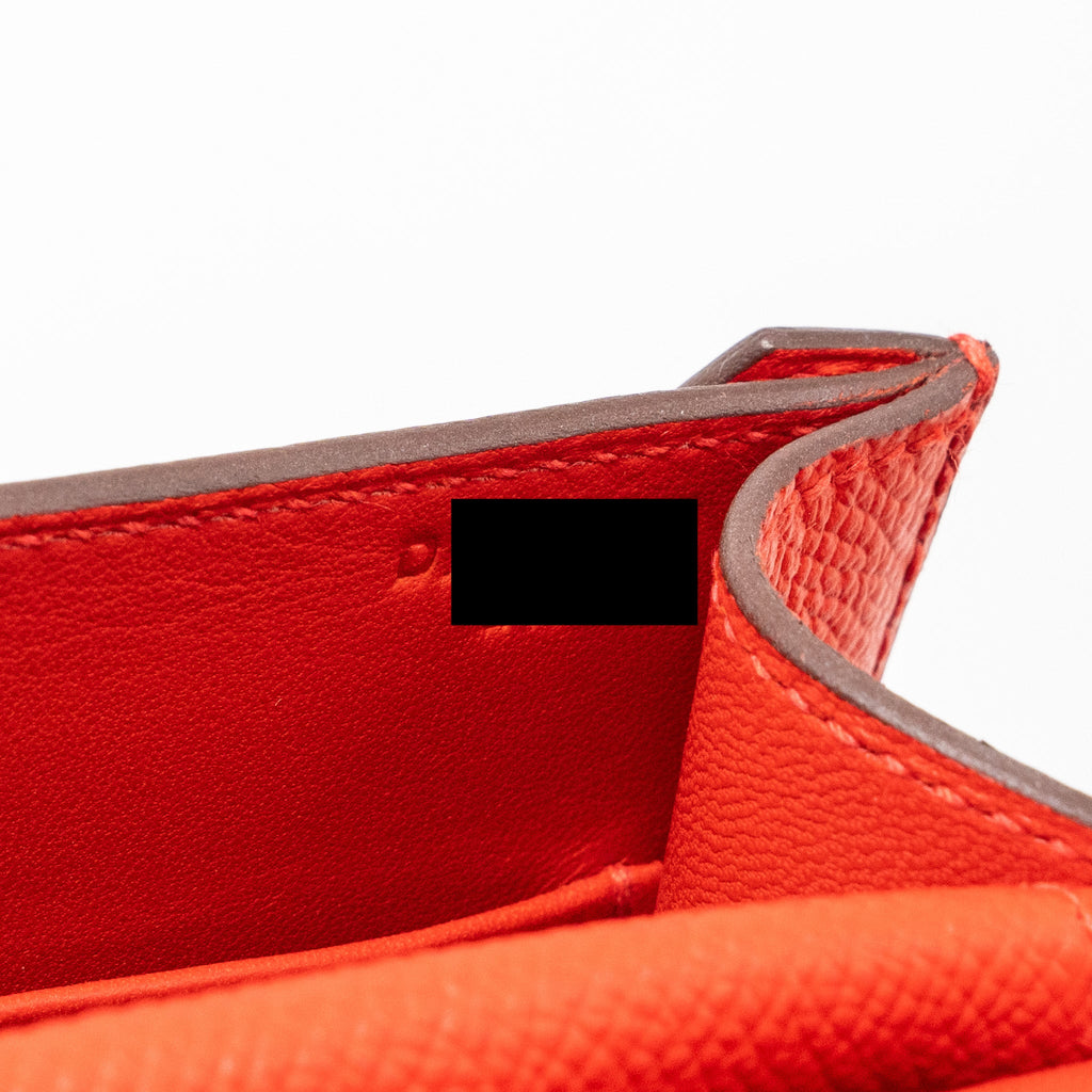 HERMES VERROU 21 EPSOM S3 ROUGE DE COEUR LGHW