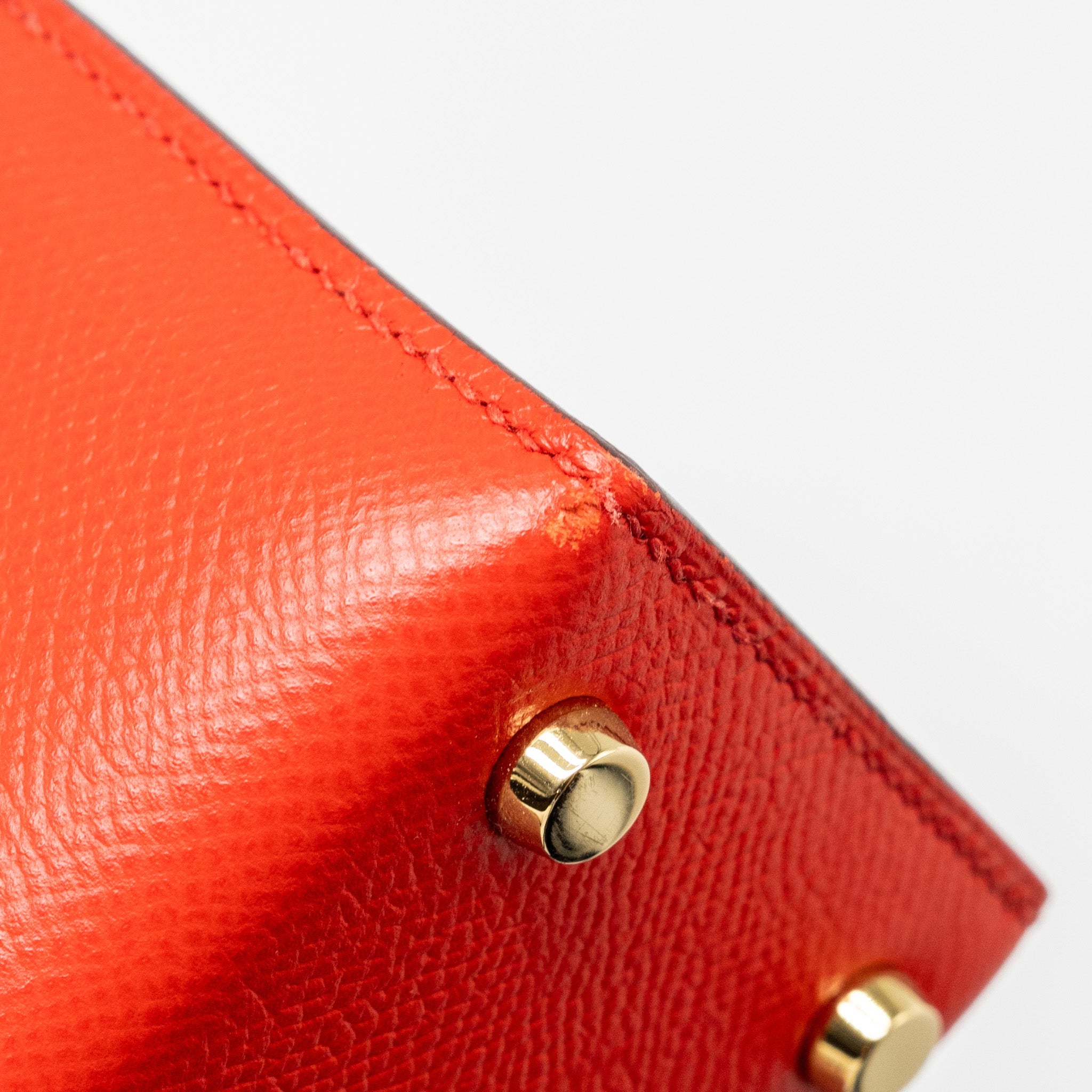 HERMES VERROU 21 EPSOM S3 ROUGE DE COEUR LGHW